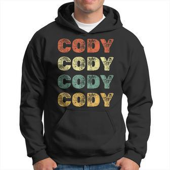 Cody Personalized Retro Vintage Gift For Cody Hoodie