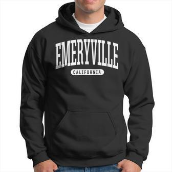College Style Emeryville California Souvenir Hoodie | Mazezy CA