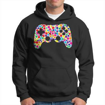 Colorful Game Controller Happy International Dot Day 2023 Hoodie - Monsterry AU