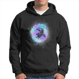 Colorful Space Astronaut Nebula Cloud Galaxy Space Funny Gifts Hoodie