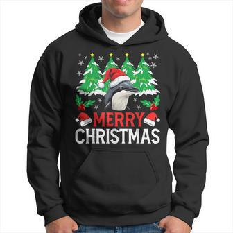 Commerson's Dolphin Christmas Costume For Xmas Holiday Hoodie | Mazezy