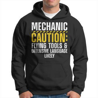 Cool Mechanic For Men Drag Race Automobile Garage Enthusiast Hoodie | Mazezy