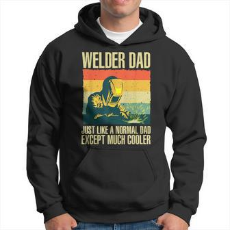 Cool Welding For Men Dad Ironworker Welder Pipefitter Worker Hoodie - Seseable