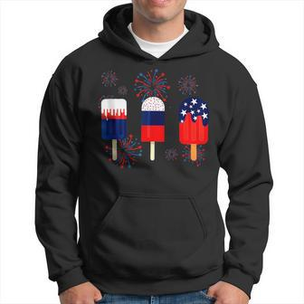 Coolest Pop Ever Popsicle Funny Retro Bomb 4Th Of July Hoodie - Monsterry UK