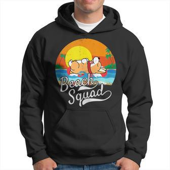 Corgi Beach Squad Graphic Funny Gift For Corgi Lovers Hoodie | Mazezy