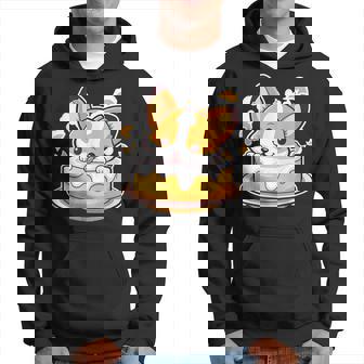 Corgi Celebrates With Birthday Cake Hoodie | Mazezy