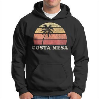 Costa Mesa Ca Vintage 70S Retro Throwback Hoodie | Mazezy