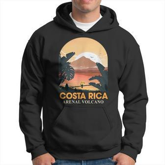Costa Rica Arenal Volcano Travel Beach Summer Vacation Trip Hoodie - Seseable