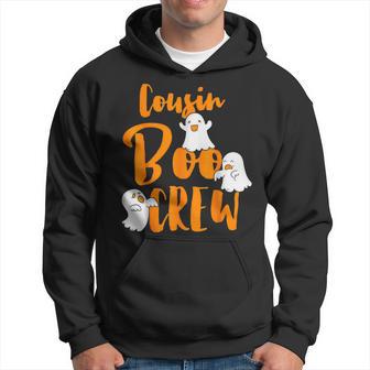 Cousin Boo Crew Cute Ghost Spooky Season Halloween Costume Hoodie - Thegiftio UK
