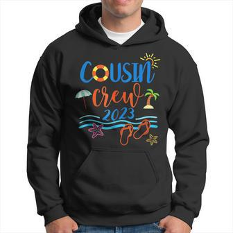 Cousin Crew 2023 Beach Vacation Matching Summer Family Trip Hoodie - Seseable