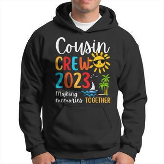 Cousin Crew 2023 For Summer Vacation Beach Family Matching Hoodie | Mazezy