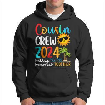 Cousin Crew 2024 Summer Vacation Beach Family Trips Matching Hoodie | Mazezy