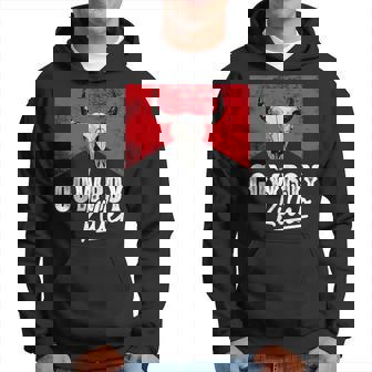 Cowboy Killer Funny Wild Vintage Western Rodeo Bull Skull Rodeo Funny Gifts Hoodie | Mazezy