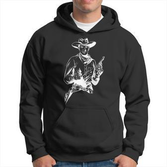 Cowboy Wrangler Western For Fans Of Western Movies Hoodie | Mazezy