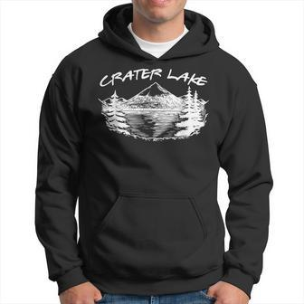 Crater Lake National Park Oregon Hike Outdoors Vintage Hoodie | Mazezy CA