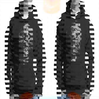 Creepy Horror Movie Monster Skeleton Vintage Halloween Skull Halloween Funny Gifts Hoodie | Mazezy