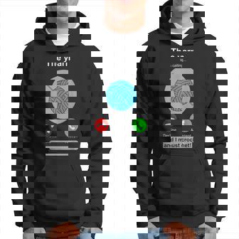 Crochet Funny Yarn Calling Crochet Lover Crocheting Hoodie - Thegiftio UK