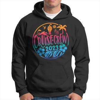 Cruise Crew 2023 Summer Beach Cruise Vacation Holiday Hoodie - Seseable