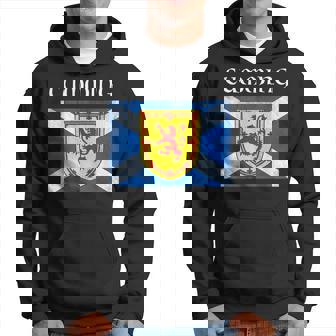 Cumming Clan Scottish Name Scotland Flag Hoodie | Mazezy