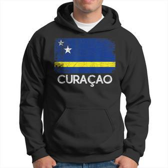 Curacaoan Flag Vintage Made In Curacao Hoodie | Mazezy