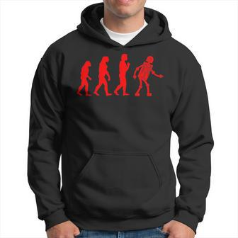 Cute Funny Evolution To Robot Machine Electronics Lover Gift Electronics Funny Gifts Hoodie | Mazezy