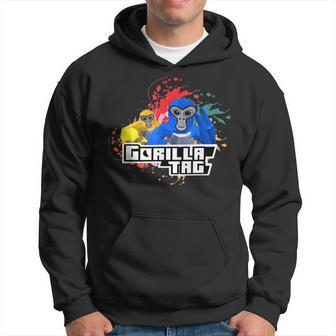Cute Gorilla Tag Monke Vr Gamer For Kids Adults Ns Gift Hoodie - Seseable