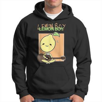 Cute Lemon-Boy Funny Lemon Fruits Lover Hoodie | Mazezy