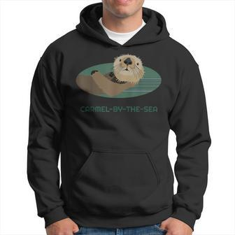 Cute Otter Carmel-By-The-Sea California Coast Resident Hoodie | Mazezy