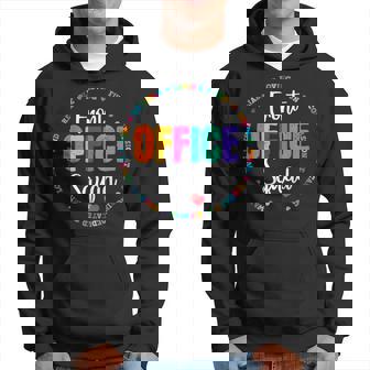 Cute School Secretary Admin Appreciation Front Office Squad Hoodie | Mazezy