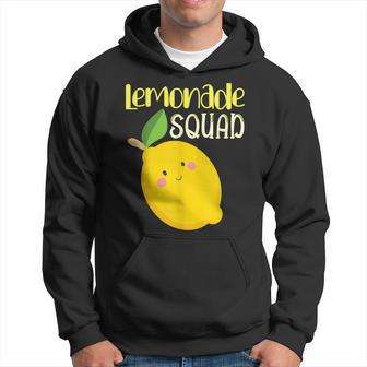 Cute Smiling Kawaii Lemon Lemonade Squad Hoodie | Mazezy