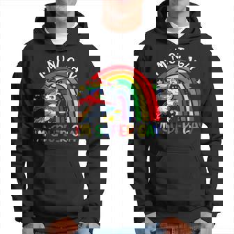 Cute Unicorn Im Not Gay Im Super Gay Lgbt Pride Funny Hoodie | Mazezy