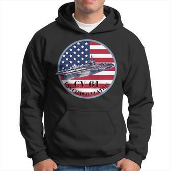 Cv-64 Aircraft Carrier Uss Constellation Hoodie - Thegiftio UK
