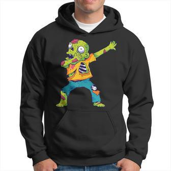 Dab Dance Zombie Halloween Costume Scary Monsters Gift Hoodie | Mazezy