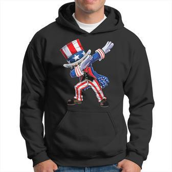 Dabbing Uncle Sam 4Th Of July Independence Day Patriotic Hoodie | Mazezy