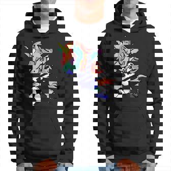 Dabbing Unicorn Soccer Greece Jersey Greek Football Hoodie | Mazezy