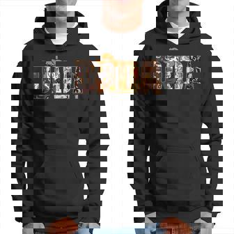 Dada Cowboy Western First Rodeo Birthday Party Decorations Hoodie - Seseable