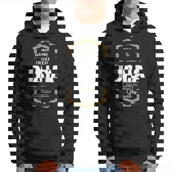Dada Grandpa Gift Genuine Trusted Dada Quality Hoodie - Seseable
