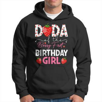 Dada Of The Berry First Birthday Gifts Girl Sweet Strawberry Hoodie - Seseable
