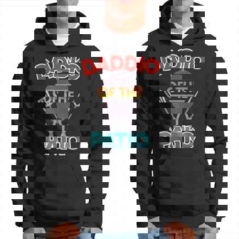Daddio Of The Patio Home Grilling Dad Bbq Lover Mens Hoodie | Mazezy