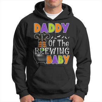 Daddy Of Brewing Baby Halloween Theme Baby Shower Spooky Hoodie - Thegiftio UK