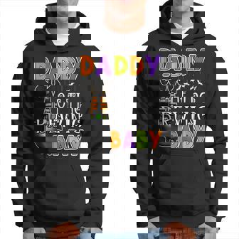Daddy Of Brewing Baby Halloween Theme Baby Shower Spooky Hoodie - Thegiftio