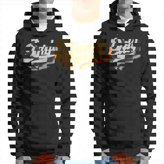 Daddy Gifts Retro Vintage Fathers Day Daddy Hoodie - Thegiftio