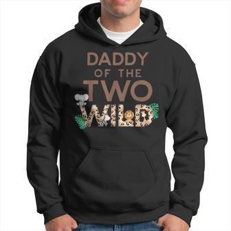 Daddy Of The Two Wild Animal Safari 2Nd Birthday Theme Hoodie - Monsterry