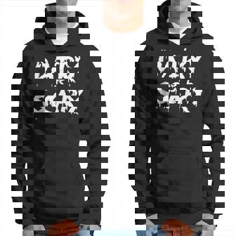 Dairy Is Scary Funny Vegan Dairy Is Scary Hoodie | Mazezy