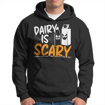 Dairy Is Scary Vegan Halloween Hoodie | Mazezy