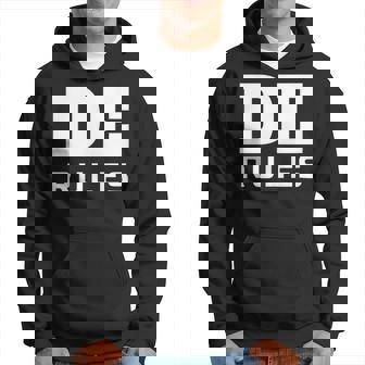 De Rules - Delaware Pride State Pride Usa Hoodie | Mazezy