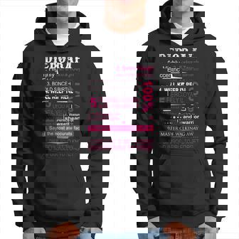 Deborah Name Gift 100 Deborah Hoodie | Seseable UK