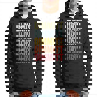 Dimmitt Texas Dimmitt Tx Retro Vintage Text Hoodie | Mazezy