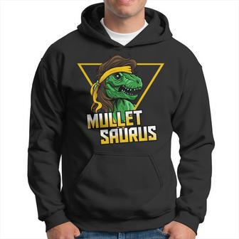 Dinosaur With A Mullet - Funny Redneck Mullet Pride Hoodie | Mazezy