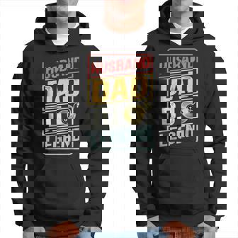 Dj Music Player Husband Dad Dj Legend Retro Fathers Day Hoodie - Thegiftio